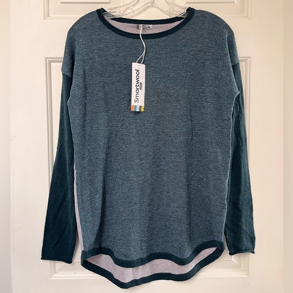 NWT Smartwool Colour-block Wool Shirt S - Picture 4 of 15